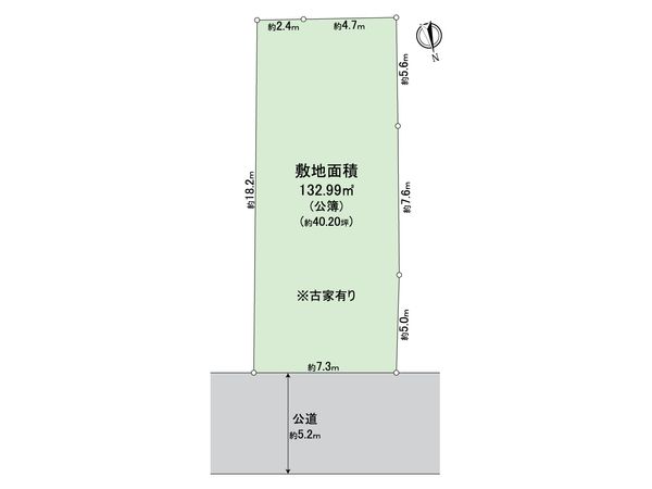墨田1丁目土地 区画図 区画図