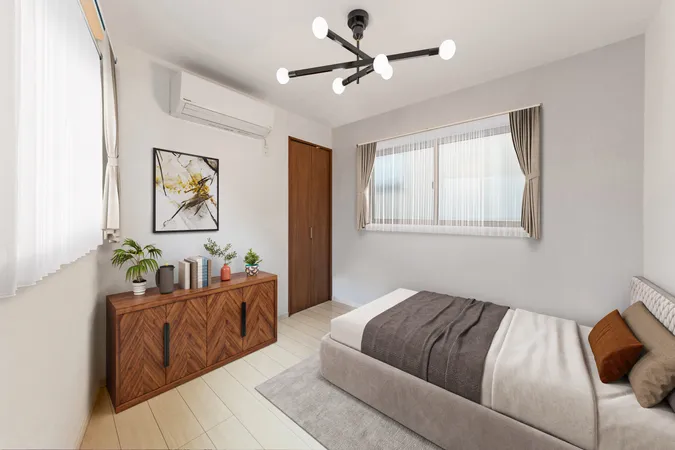 画像は実際の室内写真および間取図をもとに、CGにて再現した空室リフォームイメージであり、実際と多少異なります。