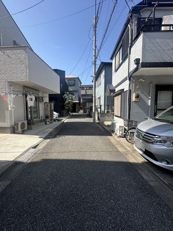 江戸川区東葛西4丁目 戸建 前面道路含む外観 江戸川区東葛西4丁目 戸建 前面道路含む外観