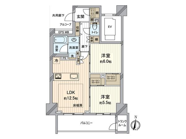 間取図(平面図)