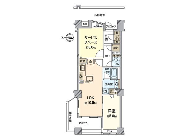 クレストフォルム錦糸町 間取図(平面図) クレストフォルム錦糸町 間取図(平面図)