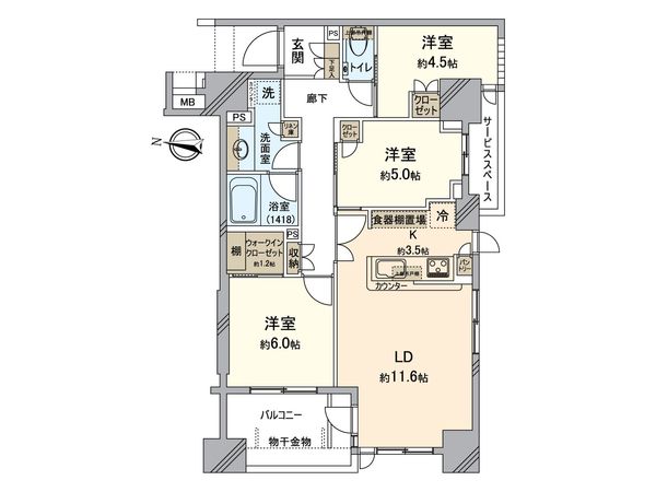 間取図(平面図)