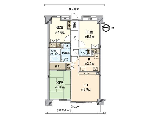 間取図(平面図)