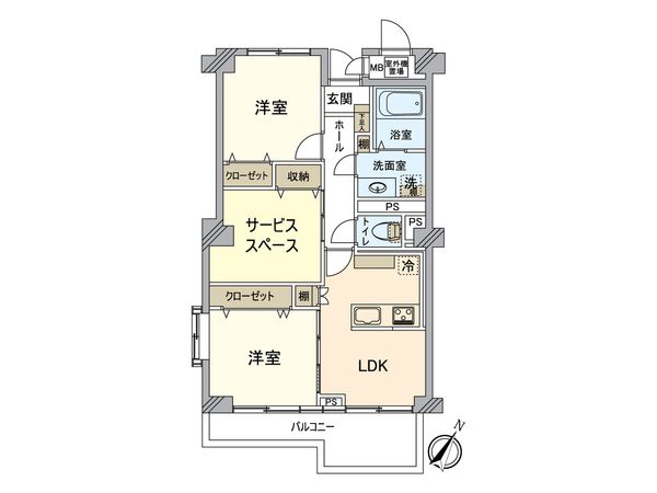 東向島サニーホームズ 間取図(平面図) 間取図(平面図)