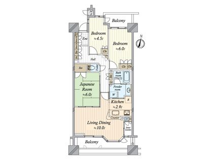 間取図(平面図)