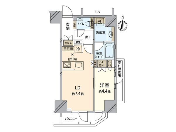 オープンレジデンシア錦糸町 間取図(平面図) オープンレジデンシア錦糸町 間取図(平面図)