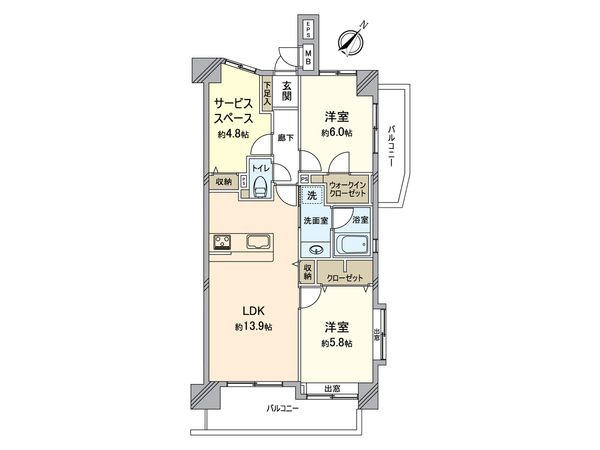 ナイスアーバン京島 間取図(平面図) 間取図(平面図)