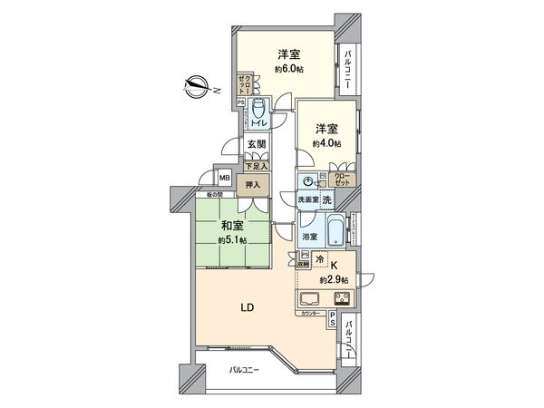 間取図(平面図)