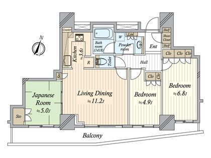 間取図(平面図)