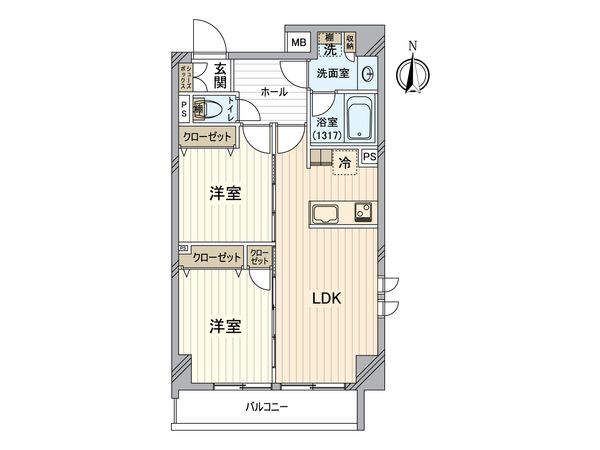 AXASFORT両国 間取図(平面図)