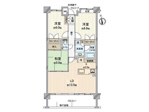 間取図(平面図)
