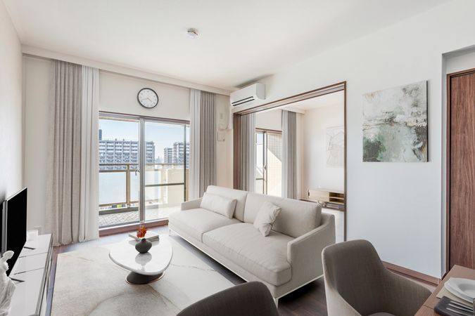 イーストパークス大島 サザンスクエア リビング