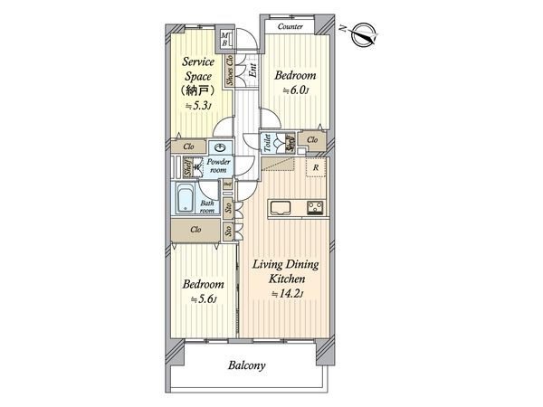 間取図(平面図)