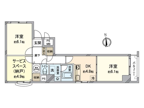 御徒町グリーンハイツ 間取図(平面図) 御徒町グリーンハイツ 間取図(平面図)