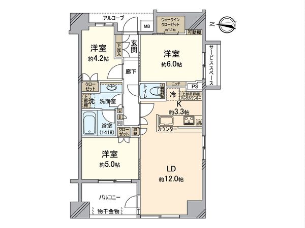 パークホームズ錦糸町エアヴェール 間取図(平面図) パークホームズ錦糸町エアヴェール 間取図(平面図)
