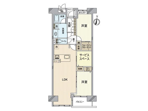 アーバンハイツ北砂 間取図(平面図) アーバンハイツ北砂 間取図(平面図)