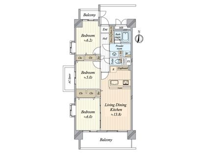 間取図(平面図)
