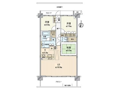 間取図(平面図)