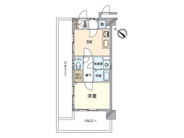 ライオンズマンション押上第2 間取図(平面図)