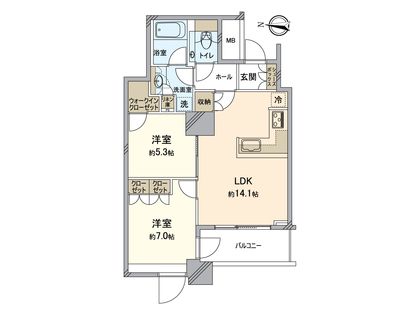 間取図(平面図)