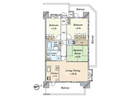 間取図(平面図)