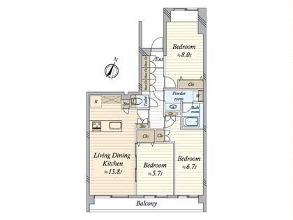 間取図(平面図)