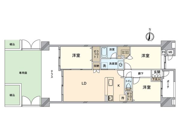 アリアシティ 間取図(平面図) 間取図(平面図)