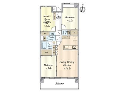 間取図(平面図)