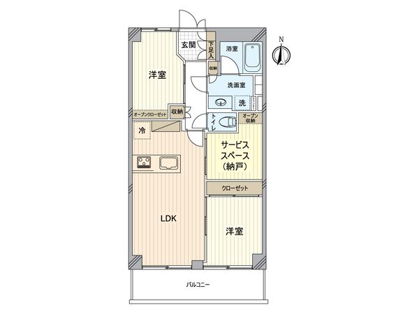 エムエフ両国 間取図(平面図)