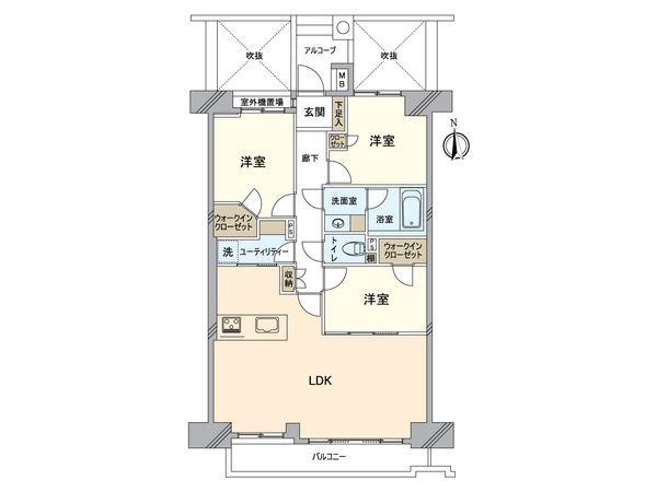 間取図(平面図)