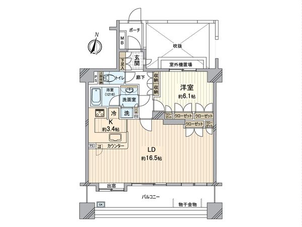 両国パーク・ホームズ 間取図(平面図)