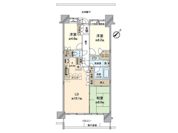 間取図(平面図)