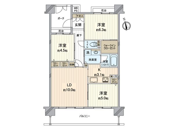 間取図(平面図)
