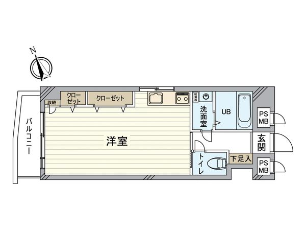 日東コーポ言問 間取図(平面図) 日東コーポ言問 間取図(平面図)