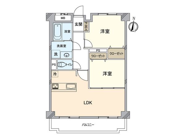 グリーンコーポ駒形 間取図(平面図) グリーンコーポ駒形 間取図(平面図)
