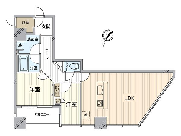 Brillia Tower東京 間取図(平面図) 間取図(平面図)