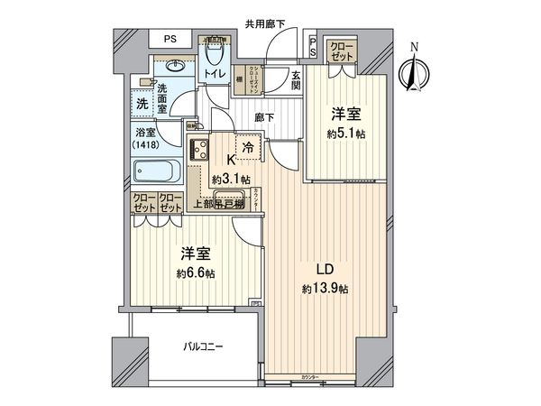 パークタワー錦糸町 間取図(平面図) パークタワー錦糸町 間取図(平面図)