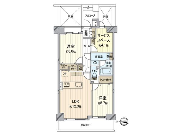 間取図(平面図)