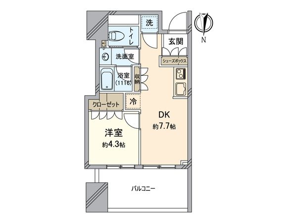パークタワー錦糸町 間取図(平面図) 間取図(平面図)