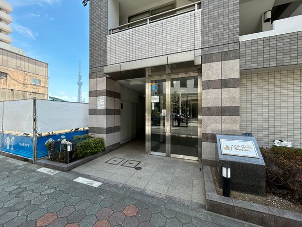 アビテ蔵前リバーサイド エントランス アビテ蔵前リバーサイド エントランス