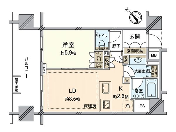 アトラス押上 間取図(平面図) アトラス押上 間取図(平面図)