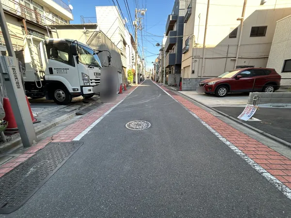 前面道路