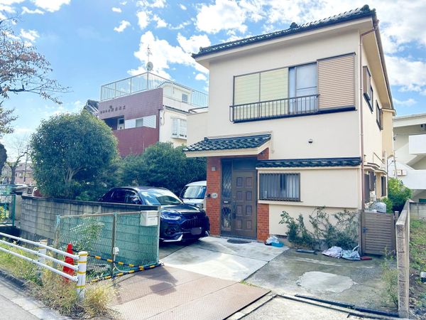 葛飾区東金町5丁目 土地 前面道路含む外観 葛飾区東金町5丁目 土地 前面道路含む外観