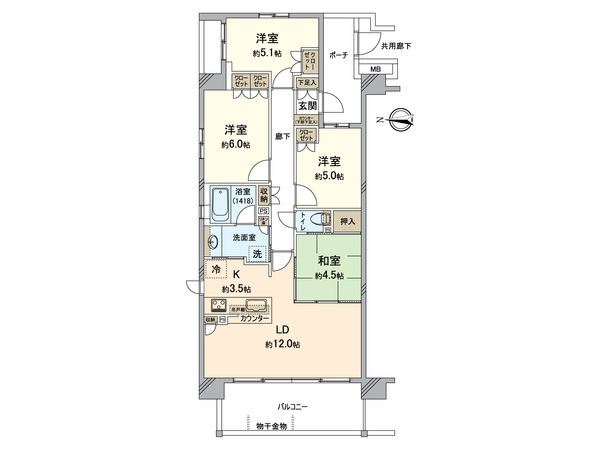 間取図(平面図)