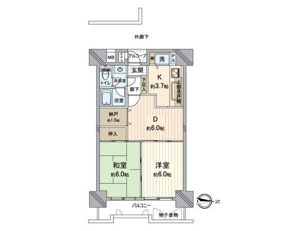 綾瀬プルミエ 間取図(平面図) 綾瀬プルミエ 間取図(平面図)