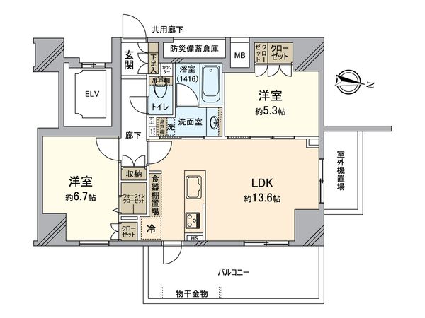 間取図(平面図)