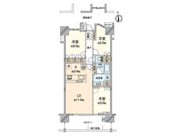 間取図(平面図)