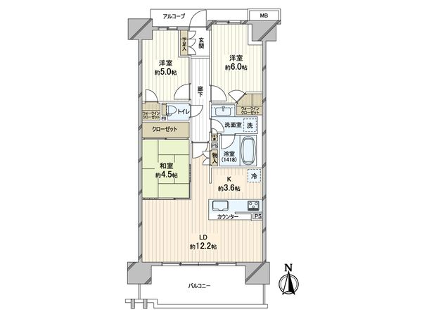 間取図(平面図)