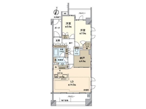 間取図(平面図)