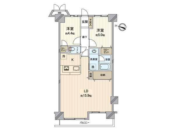 モア・ステージ綾瀬 間取図(平面図) モア・ステージ綾瀬 間取図(平面図)